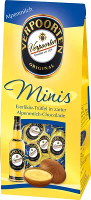 Produktbild von Verpoorten Pralines likier jajeczny z delikatną mleczną czekoladą 110g