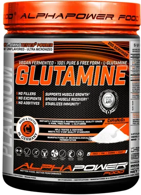 Produktbild von L-Glutamin Pulver BCAA GLUTAMINE 1kg Dose