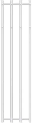Productafbeelding van Badkamerradiator Bertini - handdoekhaken - zij-aansluiting - 380 W - mat wit - 1400x351 mm