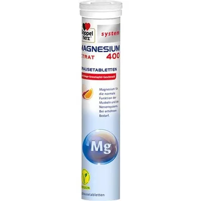 Image de Doppelherz Magnesium 400 Citrat system comprimés effervescents 24 pces
