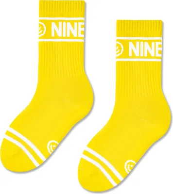 Immagine prodotto di NINETIES Calzini per bambini Calzini sportivi Calzini da tennis 30-35, Giallo
