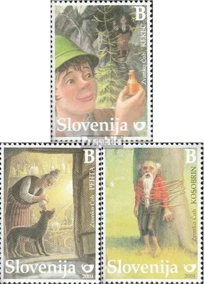 Produktbild von Briefmarken Slowenien 2004 Mi 459-461 (kompl.Ausg.) postfrisch Kinderbuchillustration