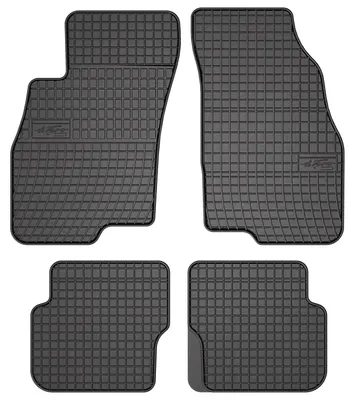 Obrázok produktu pre Gumové autorohože na mieru pre: Fiat Punto 12' (2012-2018, hatchback) černé, sada 4 ks, s úchyty