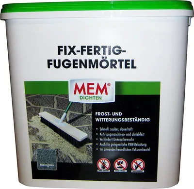 Produktbild von MEM Fix Fertig Fugenmörtel 12,5 kg steingrau