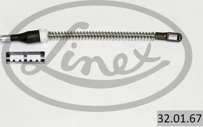 Produktbild von LINEX Handbremsseil 32.01.67 Rechts Links für OPEL Astra H Caravan (A04) 182mm