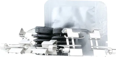 Produktbild von QUICK BRAKE 109-0025 Zubehörsatz Scheibenbremsbelag Hinten für MAZDA 3 Schrägheck (BM, BN) für OPEL Corsa E Schrägheck Kastenwagen (X15)
