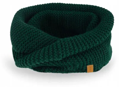 Produktbild von NANDY Großer Warmer Damen Schlauchschal Flaschengrün Winter