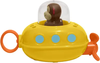 Produktbild von Skip Hop Badespielzeug Affe - U-Boot Pull & Go - Wasserspielzeug für Kinder