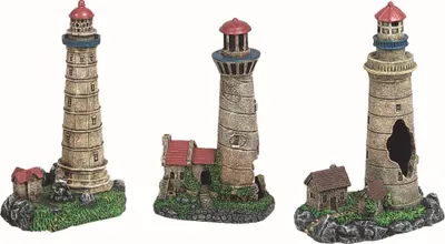 Produktbild von Flamingo Aquariumdekoration Leuchtturm