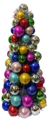 Produktbild von Weihnachtsdekoration – Weihnachtsornamente – Weihnachtsdekoration – Polystyrol – Mehrfarbig – 19 x 41 cm
