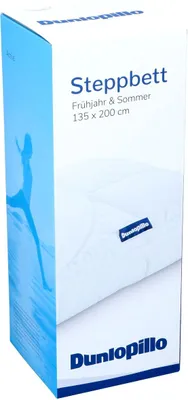 Produktbild von Dunlopillo Bettdecke 135x200cm Microfaser Steppbett Zudecke Frühling & Sommer