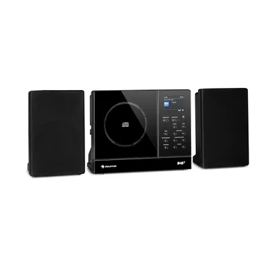 Produktbild von Auna Stereoanlage, Kompaktanlage mit CD-Player & DAB Radio, Mini Stereoanlage mit 2 Lautsprecher, Musikanlage mit FM/DAB/DAB+ Digital-Radio, Bluetooth & AUX, MP3 & Spotify, Musik-Anlage Kompakt