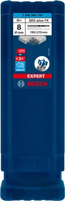 Productafbeelding van EXPERT SDS-plus-7X hamerschroefset, 8x150x215 mm, 30-delig.