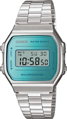 Produktbild von Casio Retro Uhr A168WEM-2EF Collection Armbanduhr
