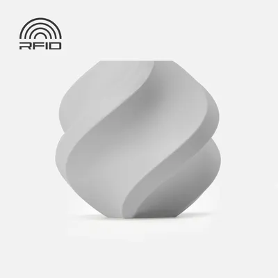 Produktbild von Bambu Lab PLA Basic Filament mit Spule 1kg Hellgrau