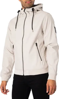 Produktbild von Jack & Jones Einfache Softshelljacke, Grau S