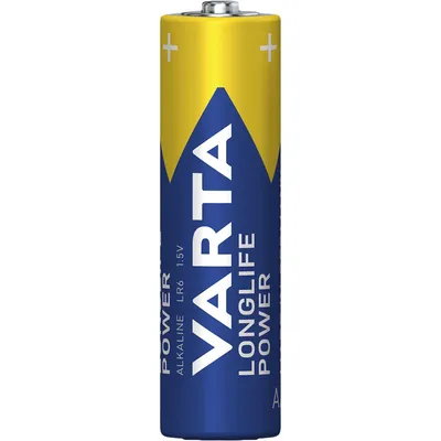 Image de Varta Batterie Alkaline Mignon Longlife Power AA LR06 - Batterie - Mignon (AA)