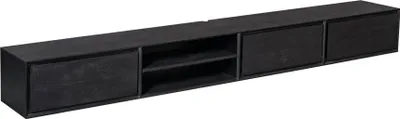 Produktbild von Starfurn – Schwebender TV-Schrank Ambiance Schwarz | 280 cm