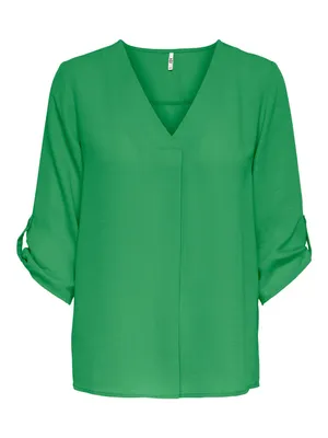 Image de Femme JDY Chemise Longue Blouse Manches 3/4 JDYDIVYA Tunique Loisir | 36