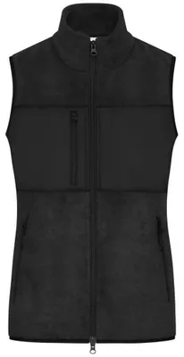 Produktbild von James and Nicholson - Weste für Damen LT3266 (L) (Schwarz)