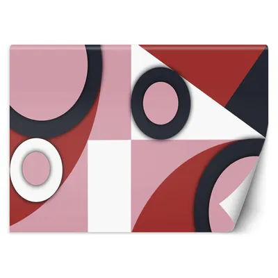 Produktbild von Geometrische Abstrakt FOTOTAPETE 254x184 cm VLIES Tapete Wandtapete Wandbilder Wanddekoration Design Kinderzimmer Wohnzimmer Schlafzimmer Flur Büro Küche T-2-TF-19100-254x184