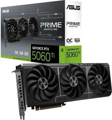 Immagine prodotto di Scheda grafica - ASUS - Prime -RTX5060TI-O16G NVIDIA GeForce RTX 5060 Ti 16 GB GDDR7
