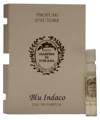 Immagine prodotto di Giardini Di Toscana Blu Indaco, Eau de Parfum unisex, flacone da 2 ml