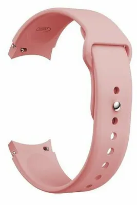 Produktbild von By Qubix Sportarmband - Rosa - passend für Samsung Galaxy Watch 6 Classic - 47 mm & 43 mm