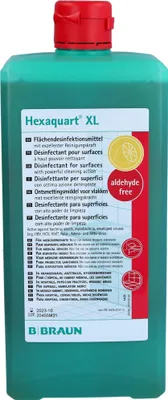 Immagine prodotto di Hexaquart XL soluzione per la disinfezione delle superfici senza aldeide 1000 ml