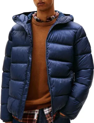 Productafbeelding van TJM HOODED LOGO PUFFER jas
