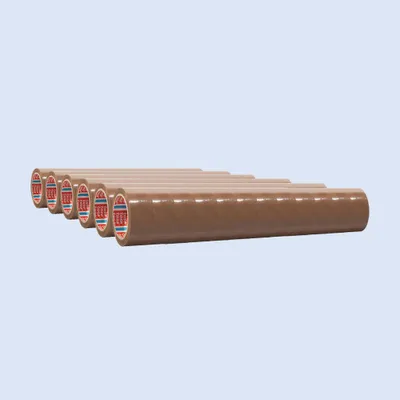 Produktbild von tesa 4124, PVC-Packband, ultra strong, 50mm x 66m, braun 72