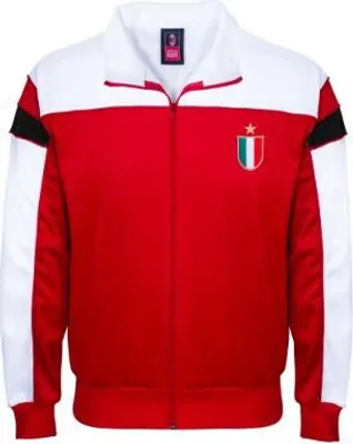 Produktbild von AC Mailand Retro Trainingsjacke 1987-1989