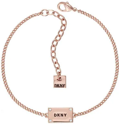 Zdjęcie produktu dla Bransoletka damska DKNY Logo Plackard 5520011