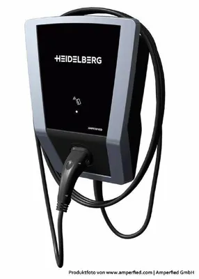 Immagine prodotto di Stazione di ricarica per veicoli elettrici Heidelberg Amperfied Wallbox Connect Home 7,5m