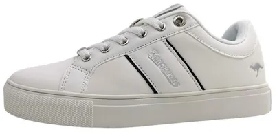 Image de KangaRoos K-Cas Aura : Chaussures pour femmes, chaussures à lacets, style sportif, chaussures de sport, couleur blanche, pour le quotidien