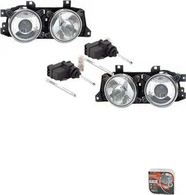 Produktbild von Scheinwerfer + Osram Night Breaker Laser passend für BMW 5er E34 09/88-10/95 L R 67168353887 63121391597 1378361 1390289 1391597 63121378361 63 Johns