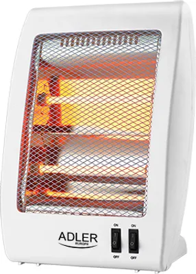 Obrázok produktu pre Adler AD 7709 Vnútorný biely 800 W Quartzový elektrický ohrievač
