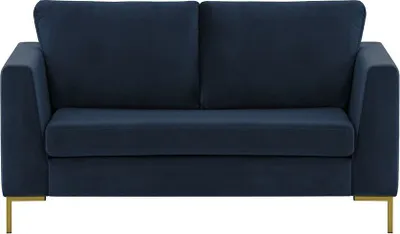 Produktbild von SLF24 - Zweisitzer-Sofa Gosena - blau - Velluto 11
