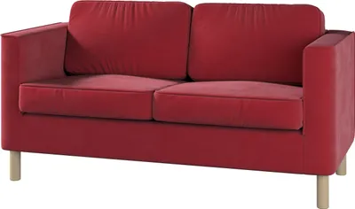 Produktbild von Dekoria Bezug für Pärup 2-Sitzer Sofa, rot, 165 x 80 x 86