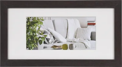 Produktbild von Henzo Modern Bilderrahmen 15x30 cm Dunkelbraun