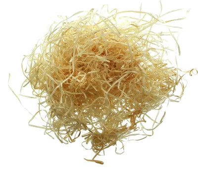 Zdjęcie produktu dla Wełna drzewna "nature", 10 kg wełna materiał rzemieślniczy materiał naturalny materiał wypełniający