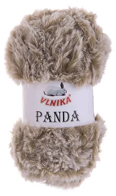 Produktbild von 100g Strickgarn Panda Strick-Wolle Kunstfell Kuschelwolle Plüschwolle - Farbwahl