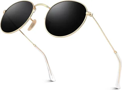 Produktbild von Polarisierte Runde Sonnenbrille UV400 Schutz Damen Herren