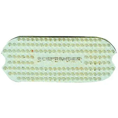Produktbild von Sprenger Steigbügel Einlagen Gummi für System 4 schwarz, Farbe:weiß, Größe:130 mm