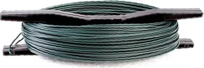 Produktbild von Alberts® Nähdraht auf Spindel,verzinkt,grün kunststoffbe.,Drahtstärke ⌀1,5 mm,Länge 40 m 530280