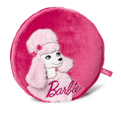 Produktbild von Nici - 34366 - Kissen Barbie Pudel Sequin rosa Ø 35cm Plüsch
