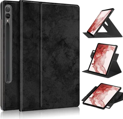 Produktbild von Für Samsung Galaxy Tab S10 FE / S9 u. FE 360 Grad Hülle Tablet Tasche