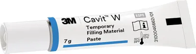 Produktbild von 3M ESPE Cavit™ W provisorische Zahnfüllung / Zahnzement (weiß) (10 x 7g Tube)