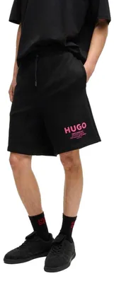 Produktbild von Hugo Boss - "Nomario" Sweat-Shorts für Herren GT13321 (L) (Schwarz/Weiß)