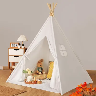 Obrázok produktu pre Hrací stan, teepee stan pre deti, skladací, do interiéru